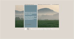 Desktop Screenshot of maler-novincs.de