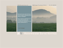 Tablet Screenshot of maler-novincs.de